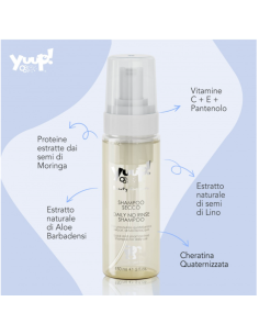 Yuup Shampoo a secco 150 ml. Toelettatura per cani . 2