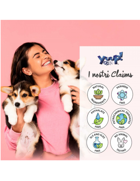Yuup Kit Cucciolo Shampoo, Balsamo e Acqua Profumata Toelettatura per cani .