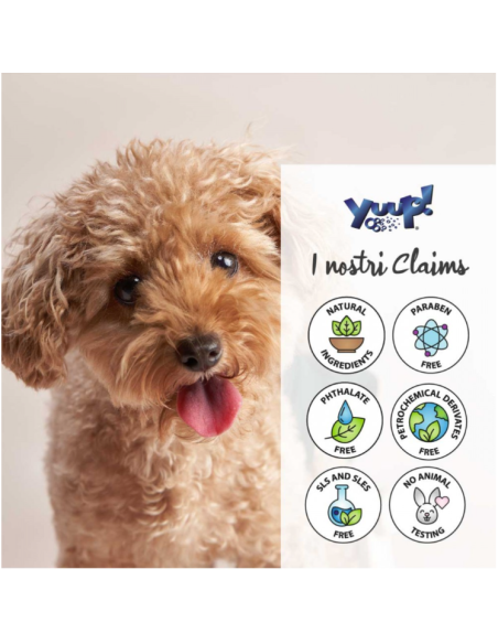 Yuup Acqua Profumata Condizionante Unisex Ml 150. Toelettatura per cani.