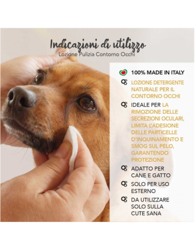 Yuup Lozione Pulizia Contorno Occhi ml 150. Igienici Per Cani .