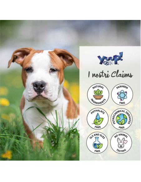 Yuup Spray Al Tea Tree Oil e Olio Di Neem ml 150. Igienici per cani.