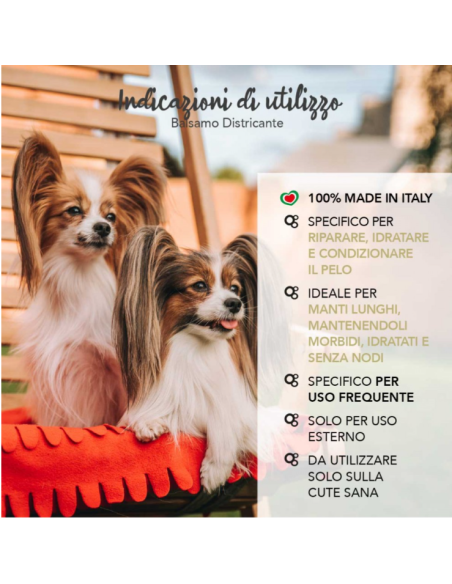 Yuup Balsamo Districante ml 250. Toelettatura per cani  .