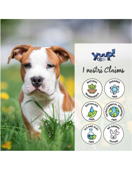 Yuup Shampoo Tea Tree Oil e Olio Di Neem ml 250. Toelettatura per cani