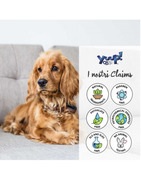 Yuup Scioglinodi Lucidante ml 150. Toelettatura per cani.