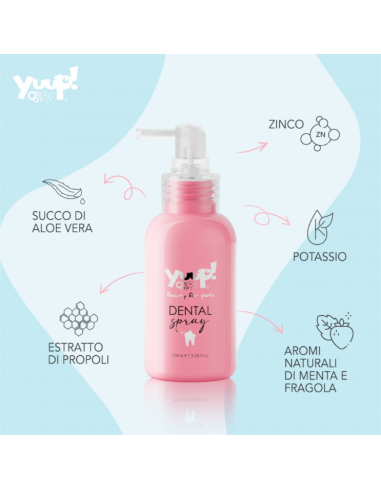 Yuup Dental Spray ml 100. Igienici Per Cani .