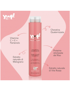 Yuup Shampoo Manti Scuri ml 250. Toelettatura per cani 2