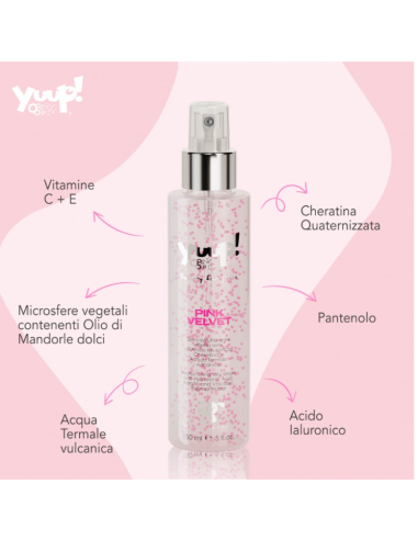 Yuup Pink Velvet Siero Ristrutturante ml 150. Toelettatura per cani