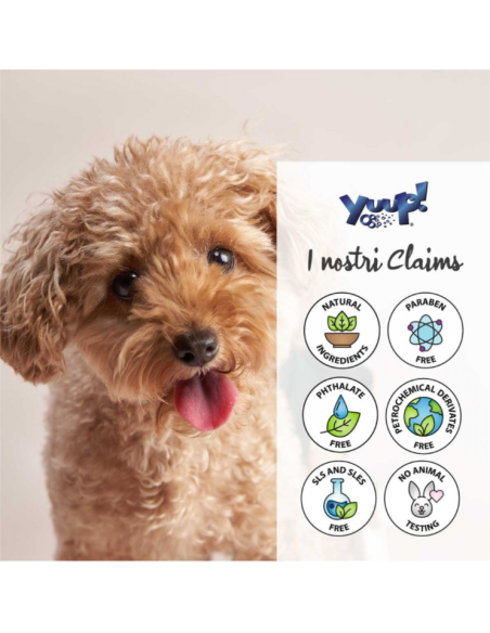 Yuup Acqua Profumata Condizionante per Lui Ml 150. Igiene per cani.