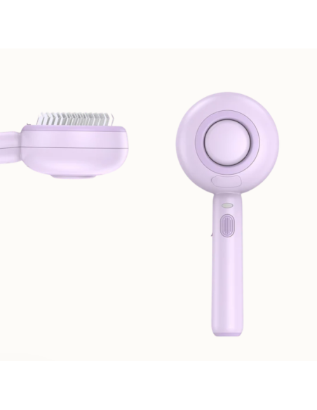 Vapy Pro Spazzola Con Nebulizzatore a Freddo Lilla . Toelettatura per cani.