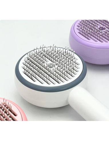 Vapy Pro Spazzola Con Nebulizzatore a Freddo Rosa. Toelettatura per cani.