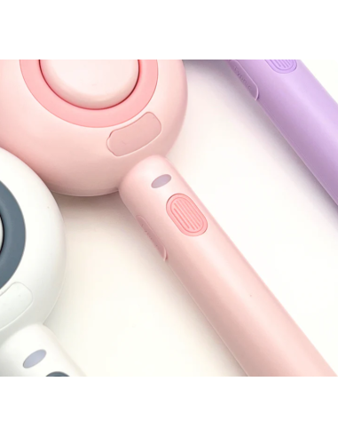 Vapy Pro Spazzola Con Nebulizzatore a Freddo Rosa. Toelettatura per cani.