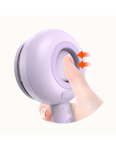 Vapy Pro Spazzola Con Nebulizzatore a Freddo Rosa. Toelettatura per cani.