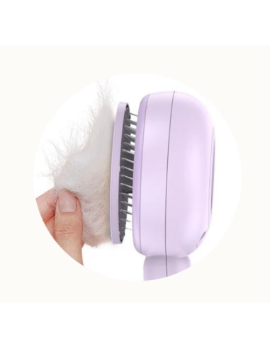 Vapy Pro Spazzola Con Nebulizzatore a Freddo Rosa. Toelettatura per cani.