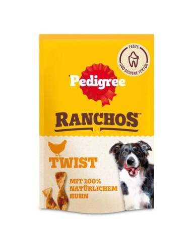 Pedigree Ranchos Twist con Pollo Naturale gr.60. Snack per cani