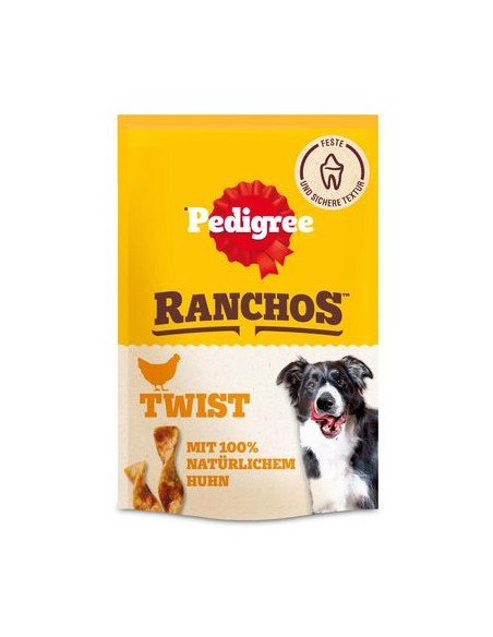 Pedigree Ranchos Twist con Pollo Naturale gr.60. Snack per cani