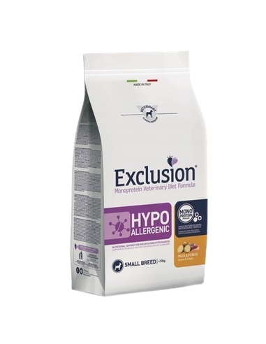Exclusion Diet Hypoallergenic Anatra e Patate Small Breed kg . Diete Cibo Secco Per Cani