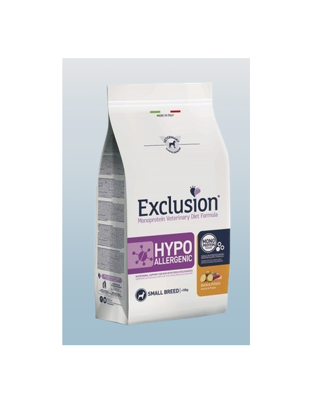Exclusion Diet Hypoallergenic Anatra e Patate Small Breed kg . Diete Cibo Secco Per Cani