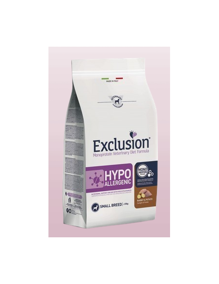Exclusion Diet Hypoallergenic Coniglio e patate Small Breed kg 2. Diete . Cibo Secco Per Cani