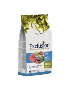 Exclusion Mono Noble Grain Tonno Small Breed kg 2 . Crocchette per cani