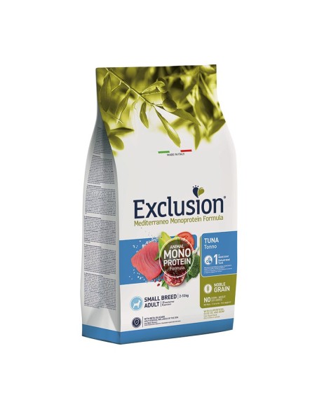 Exclusion Mono Noble Grain Tonno Small Breed kg 2 . Crocchette per cani