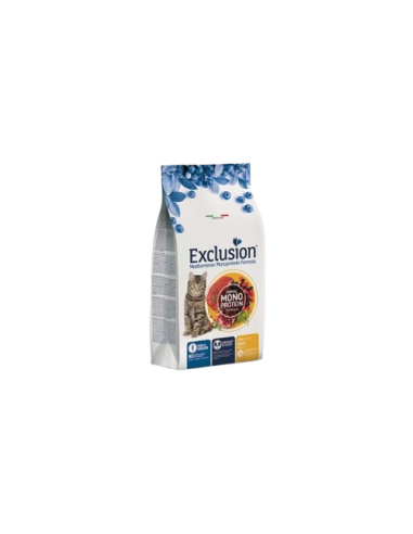 Exclusion Monoproteico Manzo gr 300. Cibo Secco Per Gatti