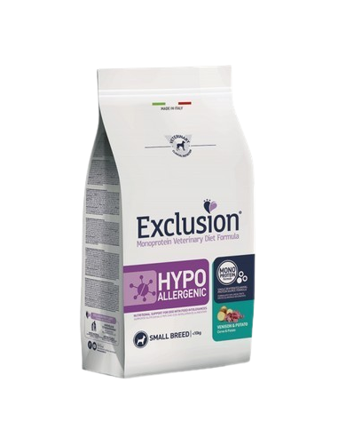 Exclusion Diet Hypoallergenic  Cervo e Patate small breed kg 2. Diete . Cibo Secco Per Cani