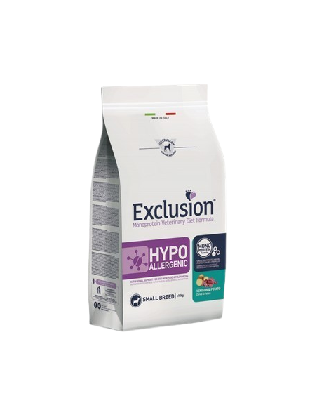 Exclusion Diet Hypoallergenic  Cervo e Patate small breed kg 2. Diete . Cibo Secco Per Cani