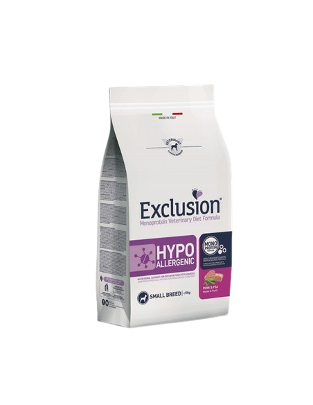 Exclusion Diet Hypoallergenic Maiale E piselli Small kg 2. Diete. Cibo Secco Per Cani