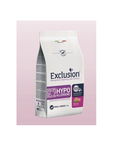 Exclusion Diet Hypoallergenic Maiale E piselli Small kg 2. Diete. Cibo Secco Per Cani
