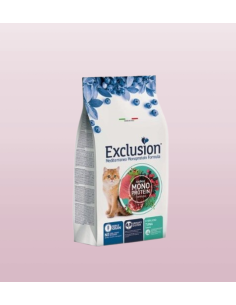 Exclusion Monoproteico Sterilizzato Tonno gr 300. Cibo Secco Per Gatti.