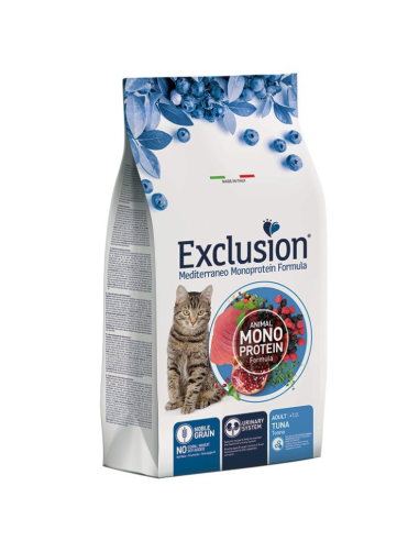 Exclusion Monoproteico Tonno gr 300. Crocchette per gatti