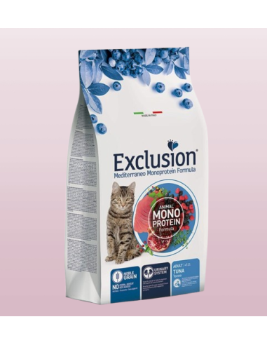 Exclusion Monoproteico Tonno gr 300. Crocchette per gatti