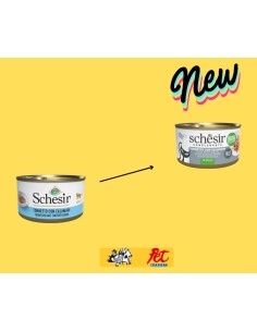 Schesir Tonnetto Con Calamari in jelly gr 70. Cibo Umido Per Gatti. 2