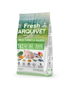 Arquivet Fresh Puppy Junior Salmone e Tacchino kg 10. Puppy