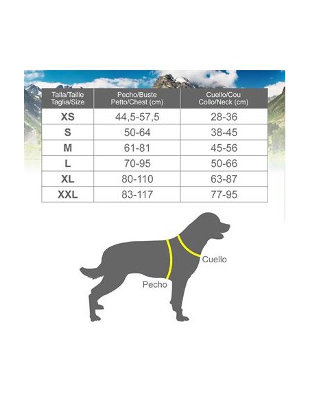 Pettorina Extreme Dog Taglia Large Caramello. Arquivet . Collari e Guinzagli per cani.