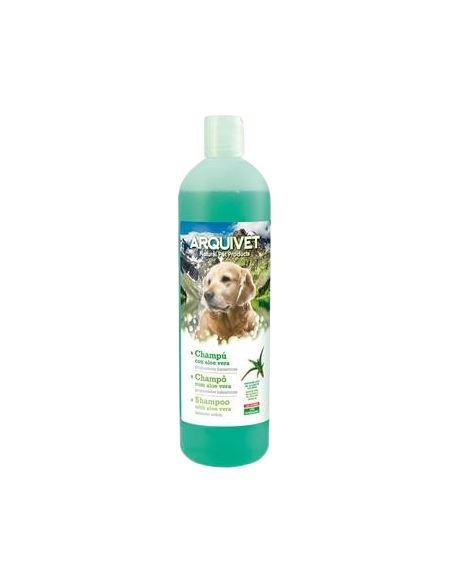 Shampoo All'aloe Vera Calmante Arquivet ml 250. Toelettatura per cani.