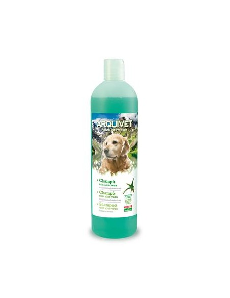 Shampoo All'aloe Vera Calmante Arquivet ml 250. Toelettatura per cani.