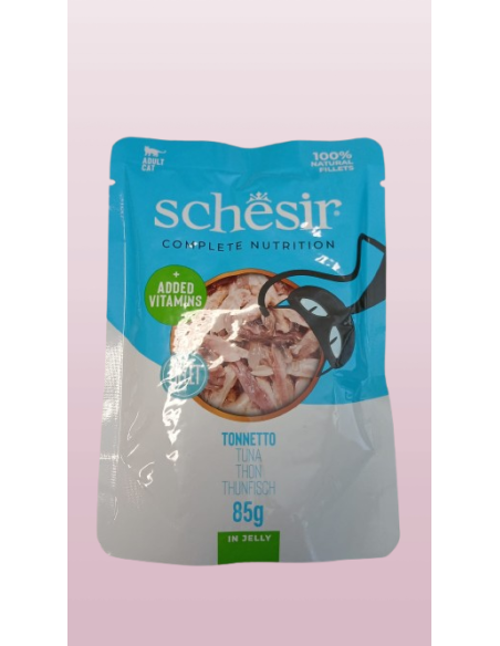 Schesir Cat Busta Tonnetto in Jelly gr 85. Mangime Umido Per Gatti