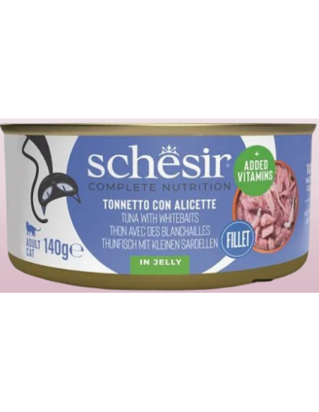Schesir Tonnetto e Alicette gr 140. Cibo Umido per gatti