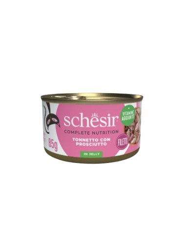 Schesir Tonnetto con Prosciutto 85 Gr. Cibo Umido per Gatti
