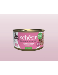 Schesir Tonnetto con Prosciutto 85 Gr. Cibo Umido per Gatti