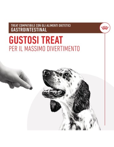Treats Dog Gastrointestinal gr.230.Snack dietetico per cani