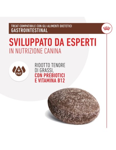 Treats Dog Gastrointestinal gr.230.Snack dietetico per cani