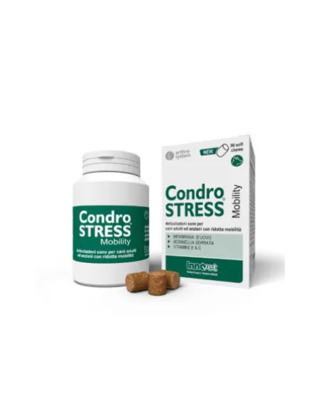Condrostress Mobility 60 soft Chews. Integratori per cani .