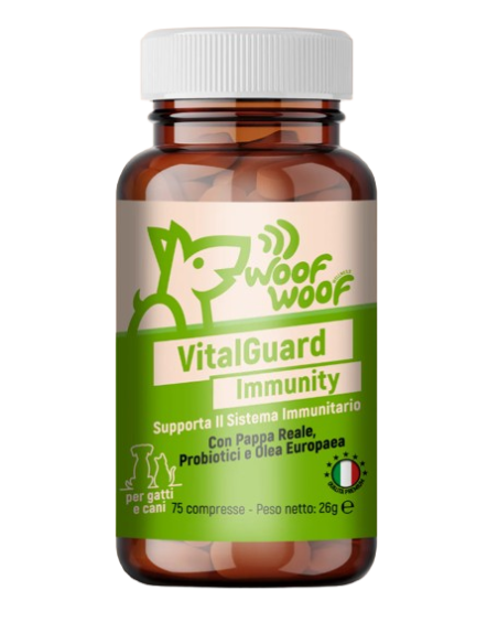Woff Woof Vital Guard immunity 75 compresse. Integratori per cani