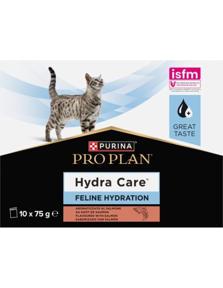Purina Hydra Care Gatto Aromatizzato al Salmone Gr.75. Cibo Umido Per Gatti.