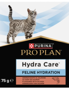 Purina Hydra Care Gatto Aromatizzato al Salmone Gr.75. Cibo Umido Per Gatti.