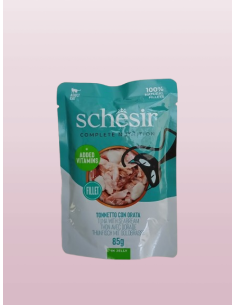 Schesir Cat Busta Tonno con Orata jelly gr 85. Mangime Umido per Gatti 2