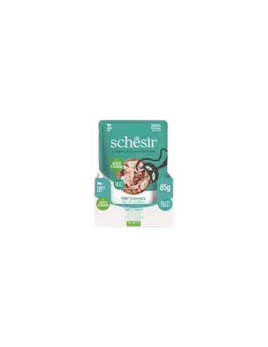 Schesir Cat Busta Tonno con Orata jelly gr 85. Mangime Umido per Gatti