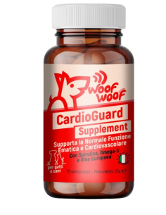 Woof Woof Cardio Guard Supplement 75 compresse. Integratori per cani. 2